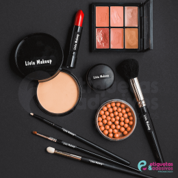 Kit Etiquetas para maquiagem